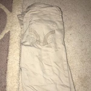 Hollister Khacki skinny jeans